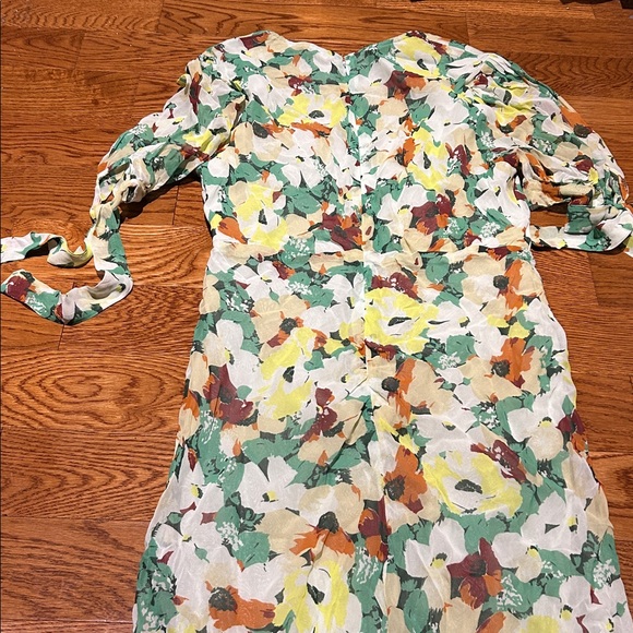 Short sleeve V neck slip midi dress - Picture 12 of 12